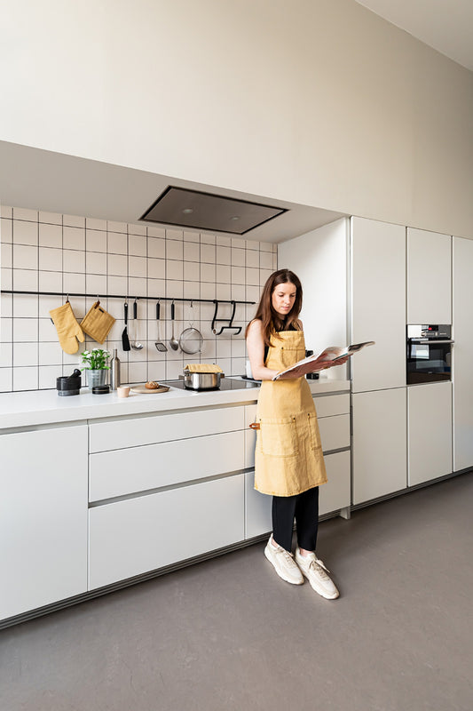 Pack de Cuisine, Style Scandinave, Jaune