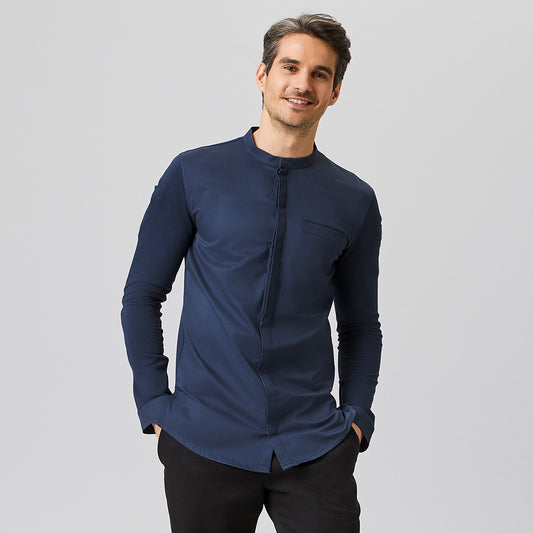 Veste de cuisine fonctionnelle, unisexe, manches longues (XS-5XL)