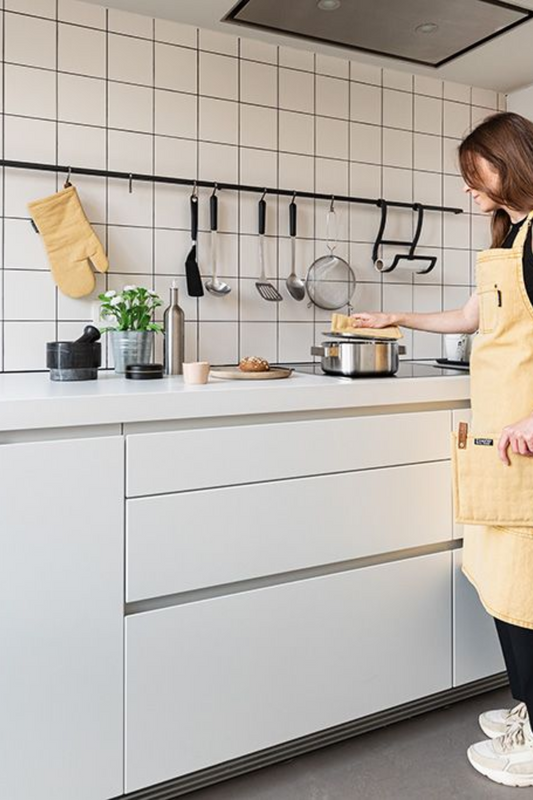 Gant de cuisine, Style Scandinave, Jaune