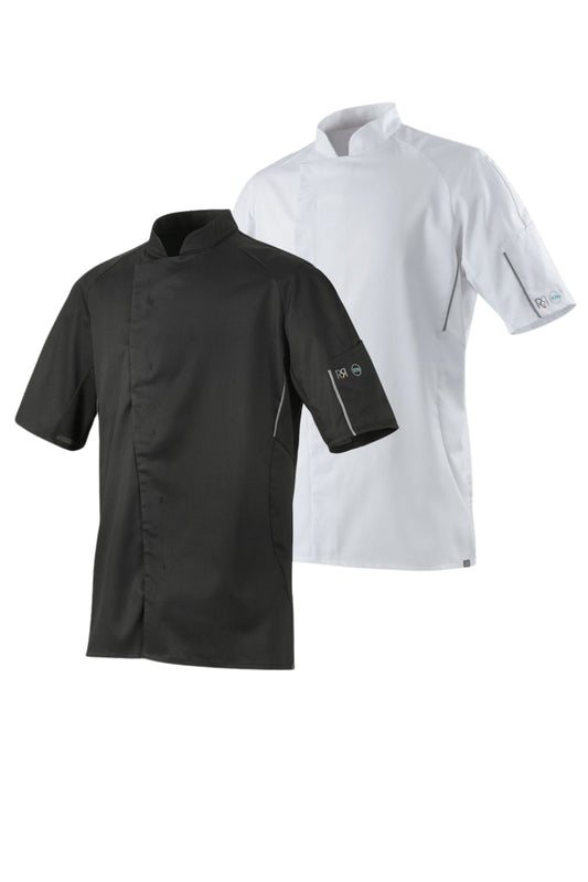 Veste de chef BENAK manches courtes 37.5 – Confort thermique optimal