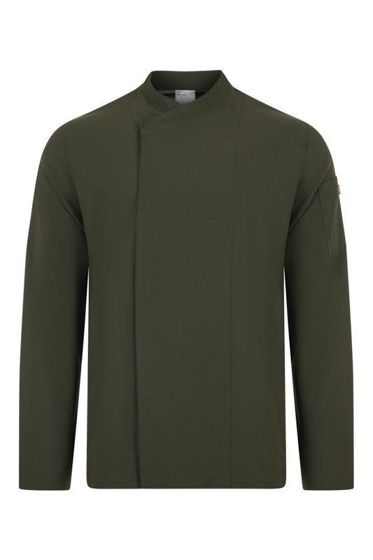 Veste de cuisine en microfibre avec dos Coolmax® manches longues