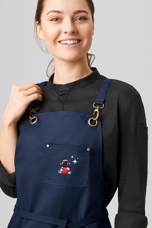 Édition limitée, Tablier Cuisine à bavette, Cute Astronaut