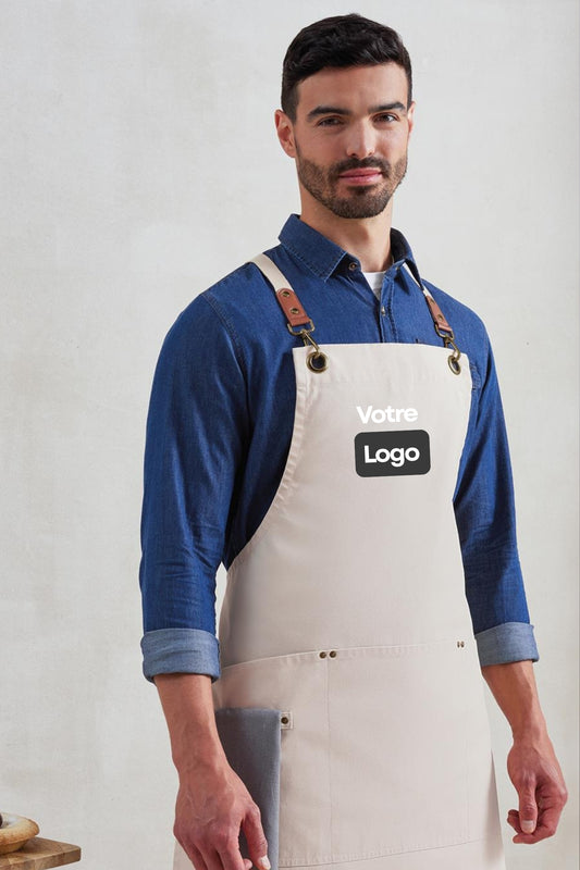 Tablier personnalisé à Bretelles Croisées Clip’n’Clasp
