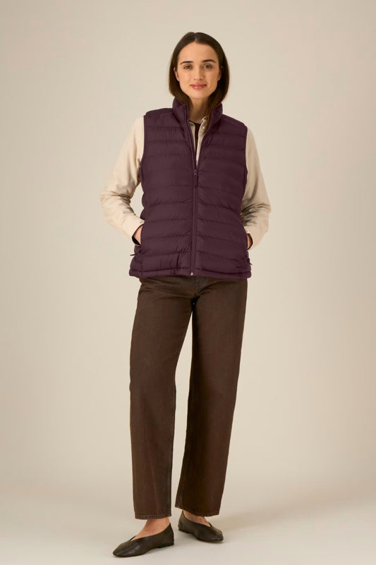 Gilet matelassé femme – Léger, ajusté et personnalisable