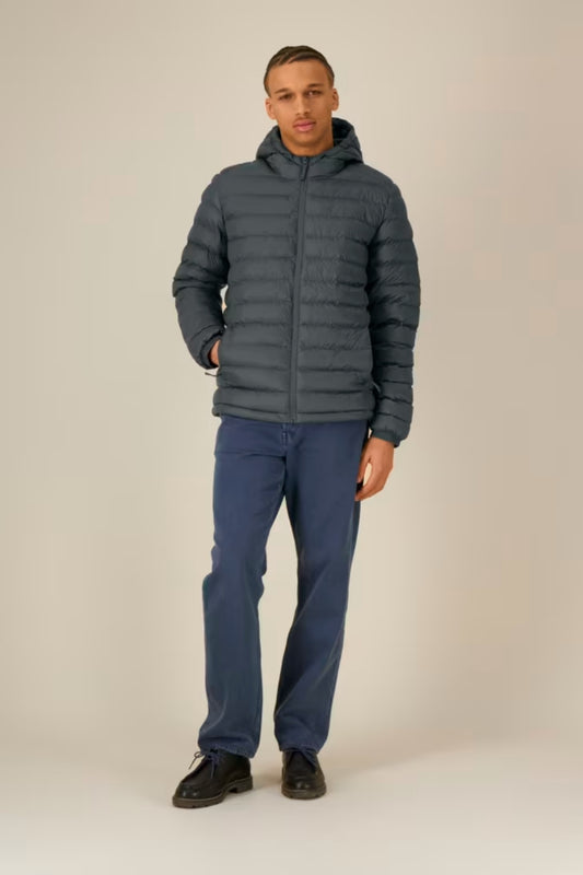 Veste matelassée homme à capuche – Chaude, déperlante et personnalisable