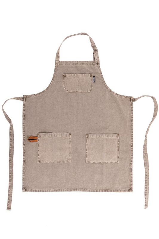 Tablier de cuisine, Style Scandinave, Taupe Foncé