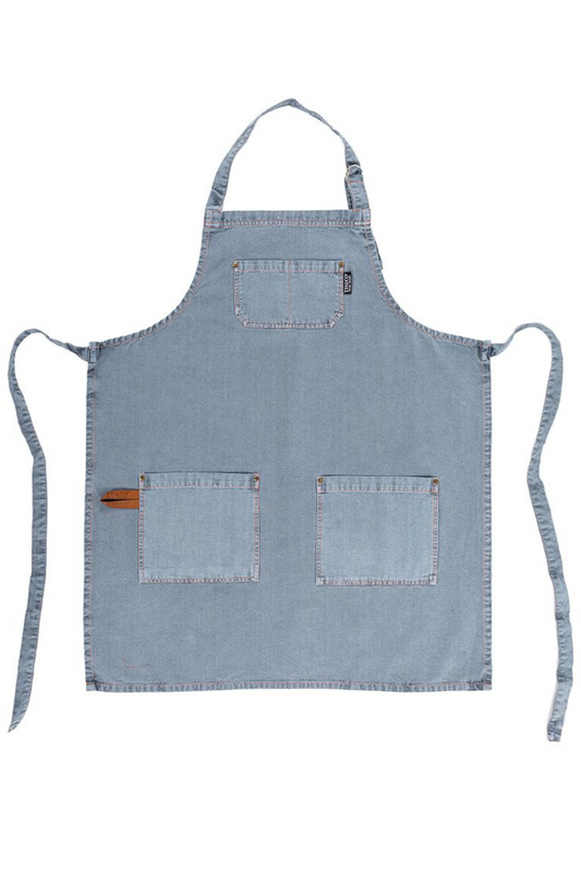 Tablier de cuisine, Style Scandinave, Bleu