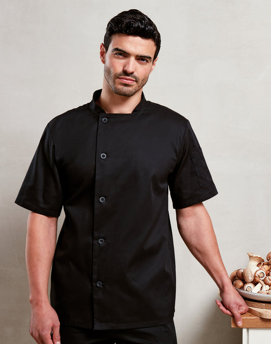 Veste de cuisine manches courtes, "Essential"