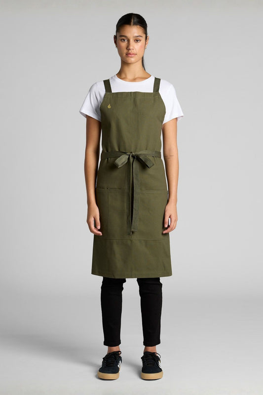 Tablier de cuisine Flamme – 100% Coton Épais, signé Unichef