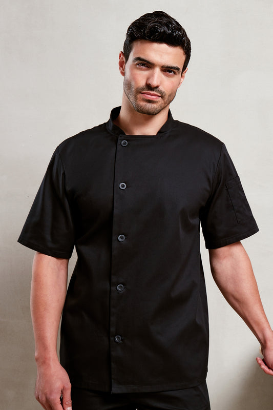 Veste de cuisine manches courtes, "Essential" (XS-4XL)