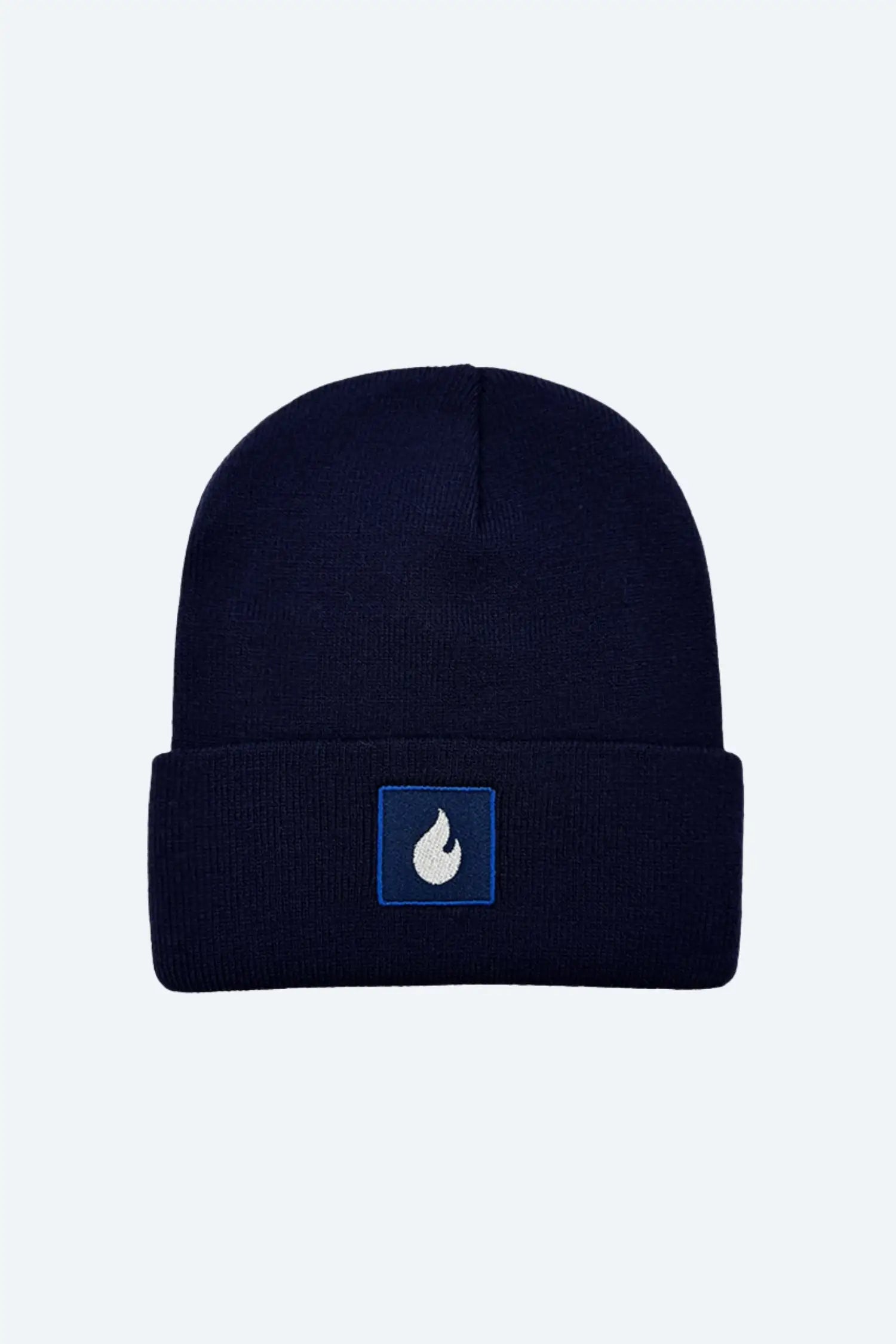 Bonnet Iconique Flamme - Bleu marine