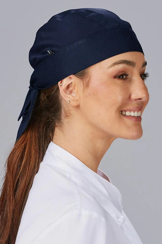 Calot de cuisine personnalisé unisexe - Bleu marine