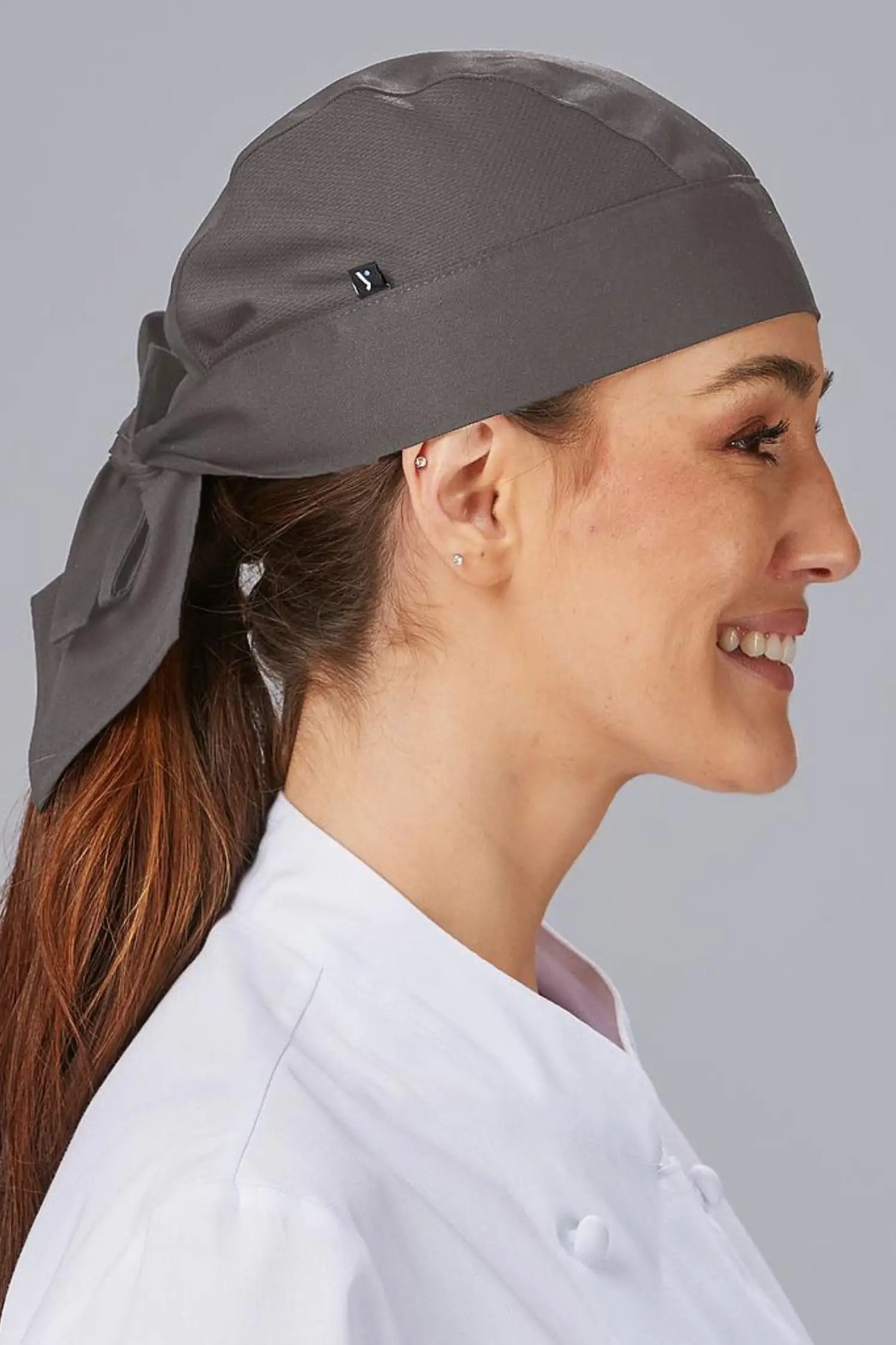 Calot de cuisine personnalisé unisexe - Gris