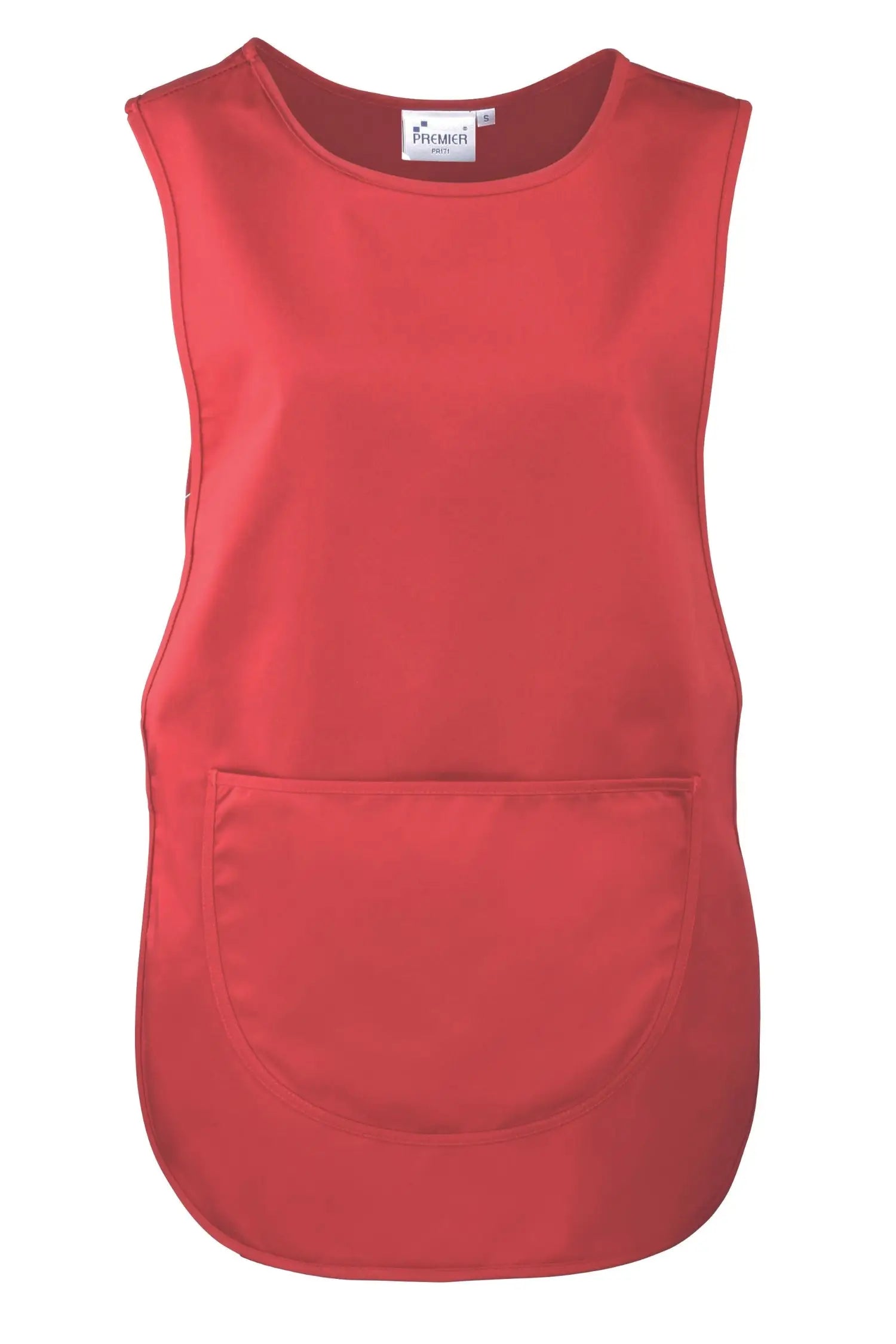 Chasuble avec poche pour femme - Rouge