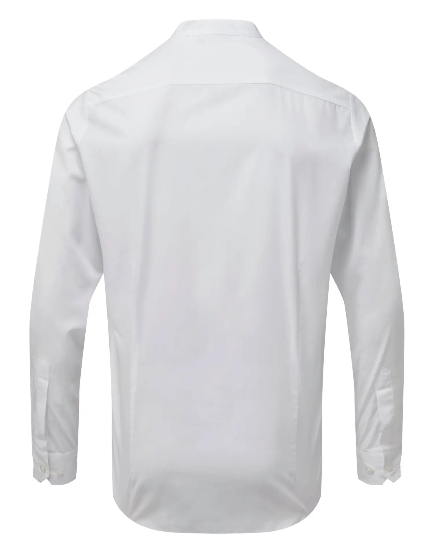 Chemise à manches longues à col grand-père