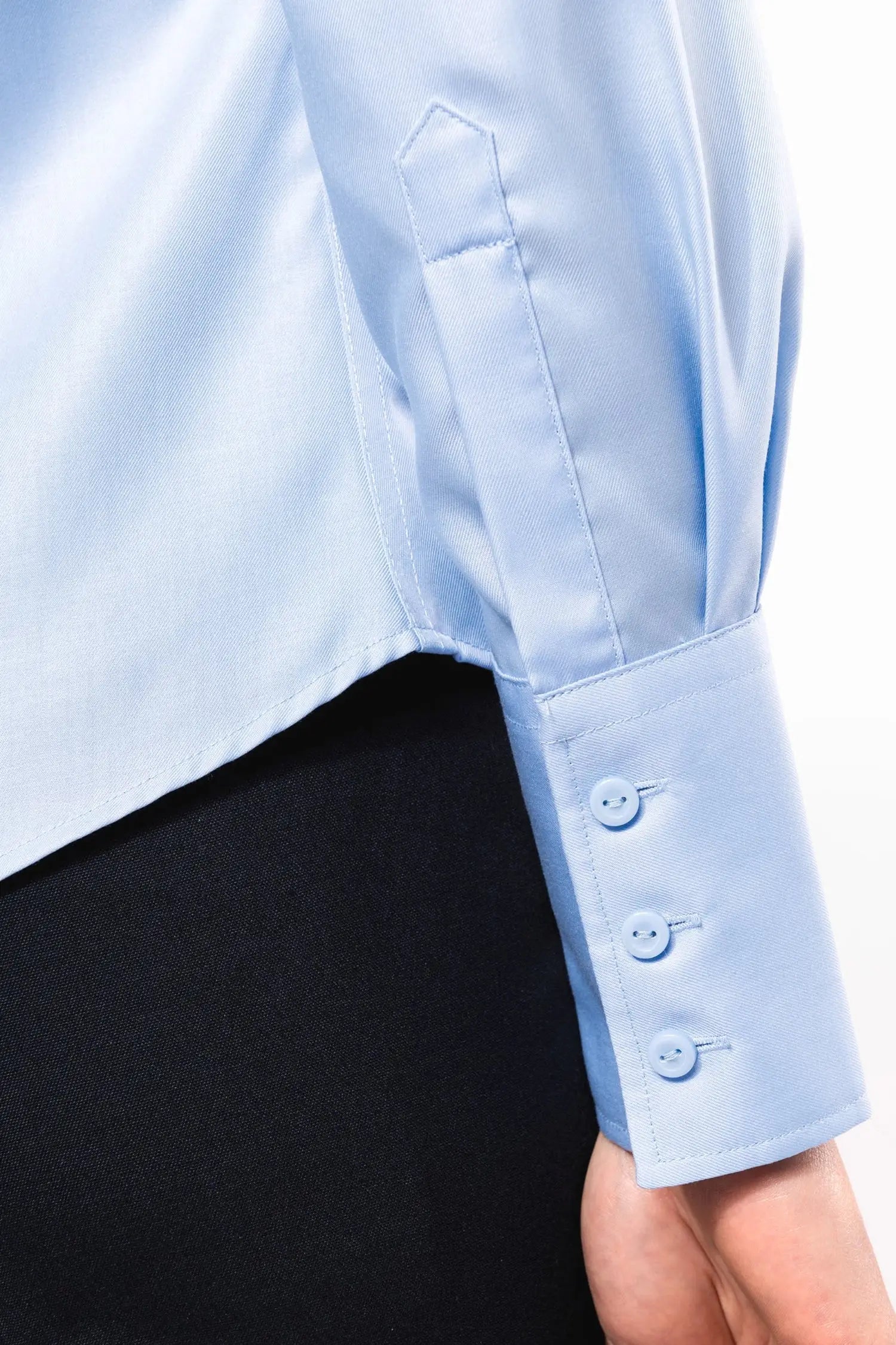 Chemise de service manches longues sans repassage - Femme