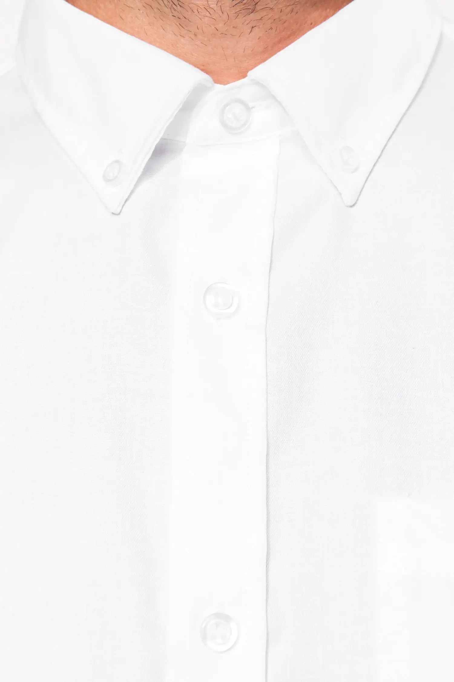 Chemise de service manches longues sans repassage - Homme