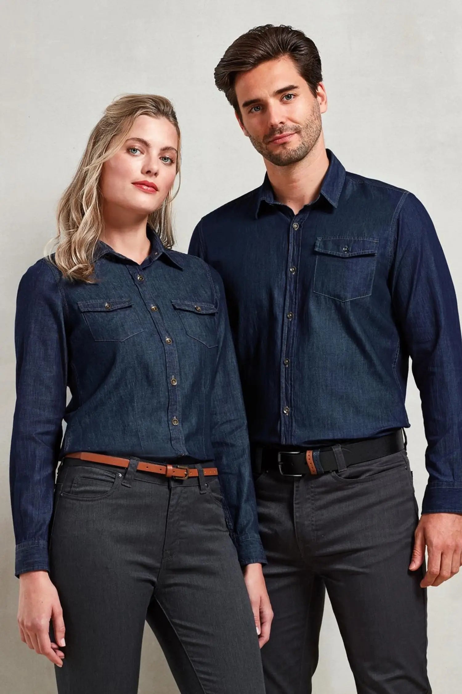 Chemise denim pour femme