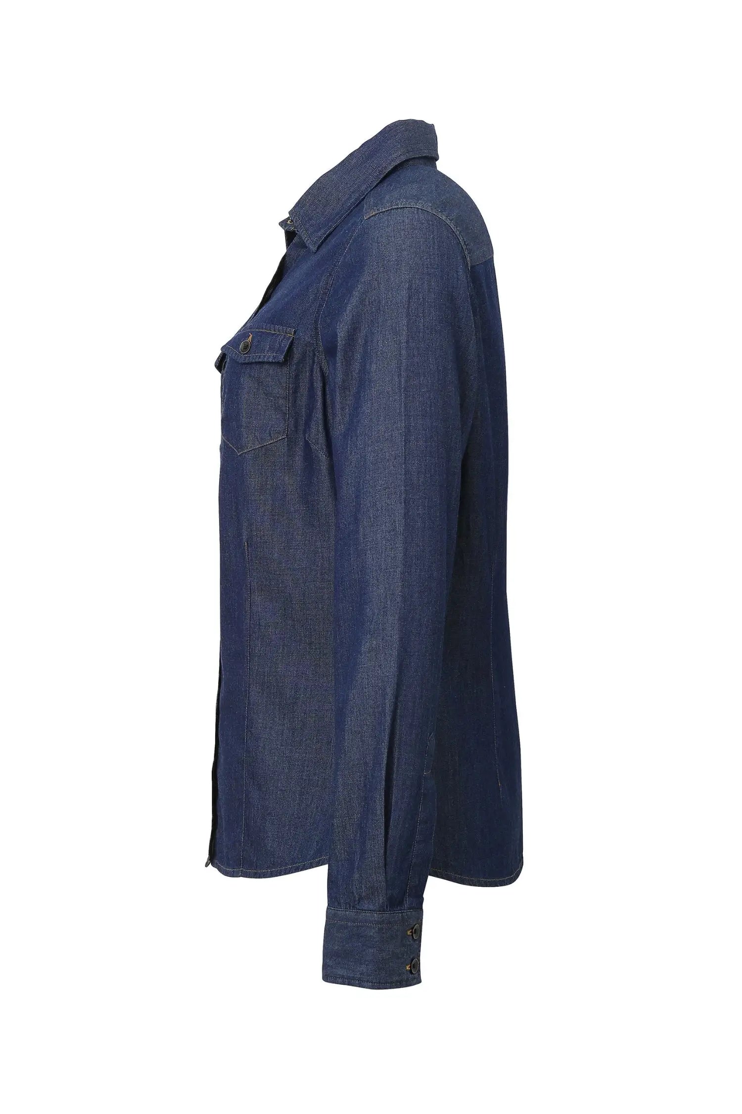 Chemise denim pour femme