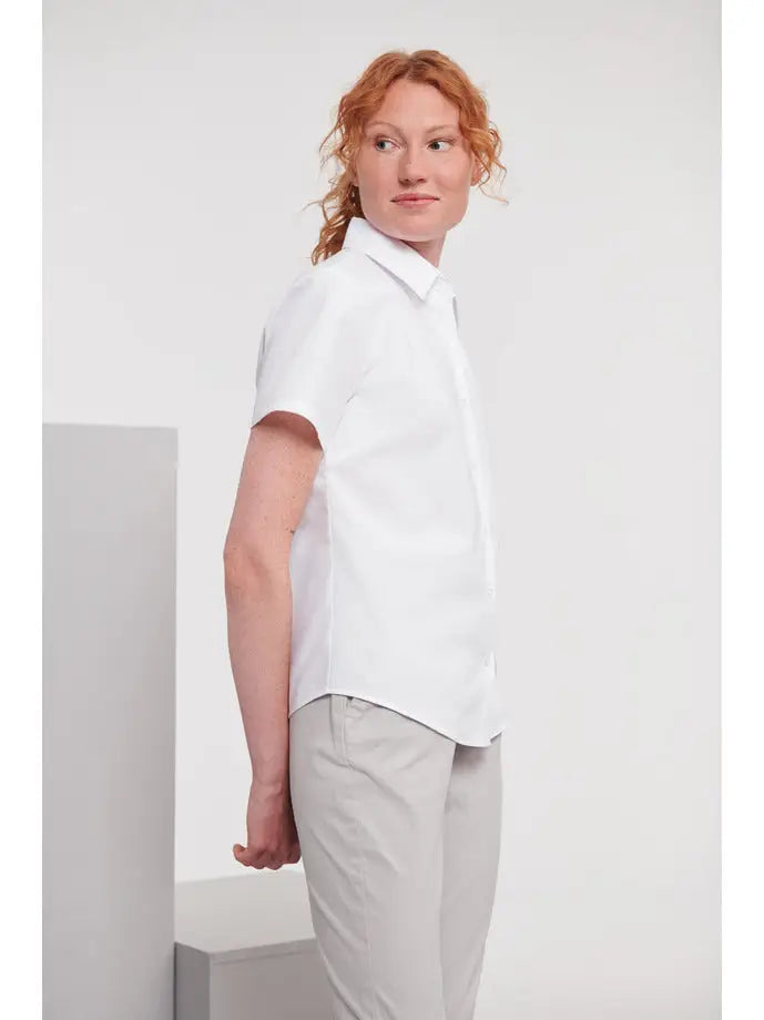 Chemise Oxford à Manches Courtes personnalisable