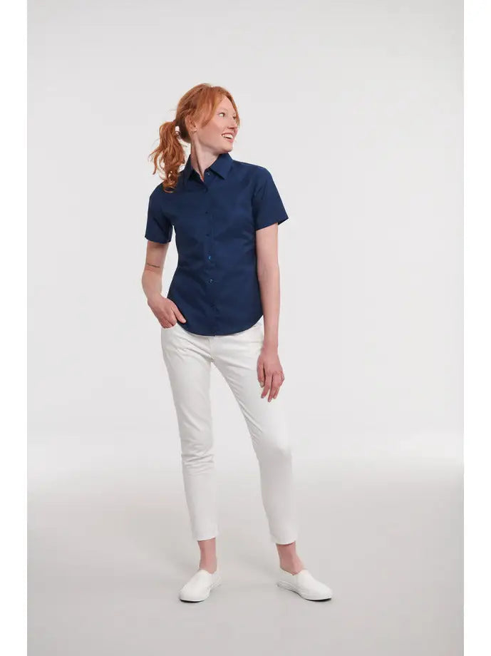 Chemise Oxford à Manches Courtes personnalisable