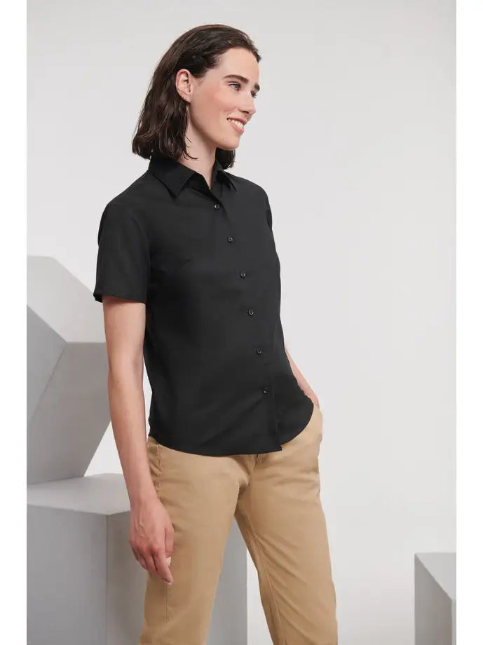 Chemise Oxford à Manches Courtes personnalisable