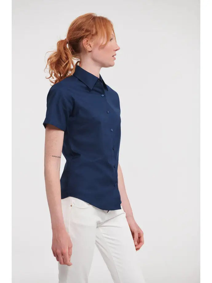 Chemise Oxford à Manches Courtes personnalisable