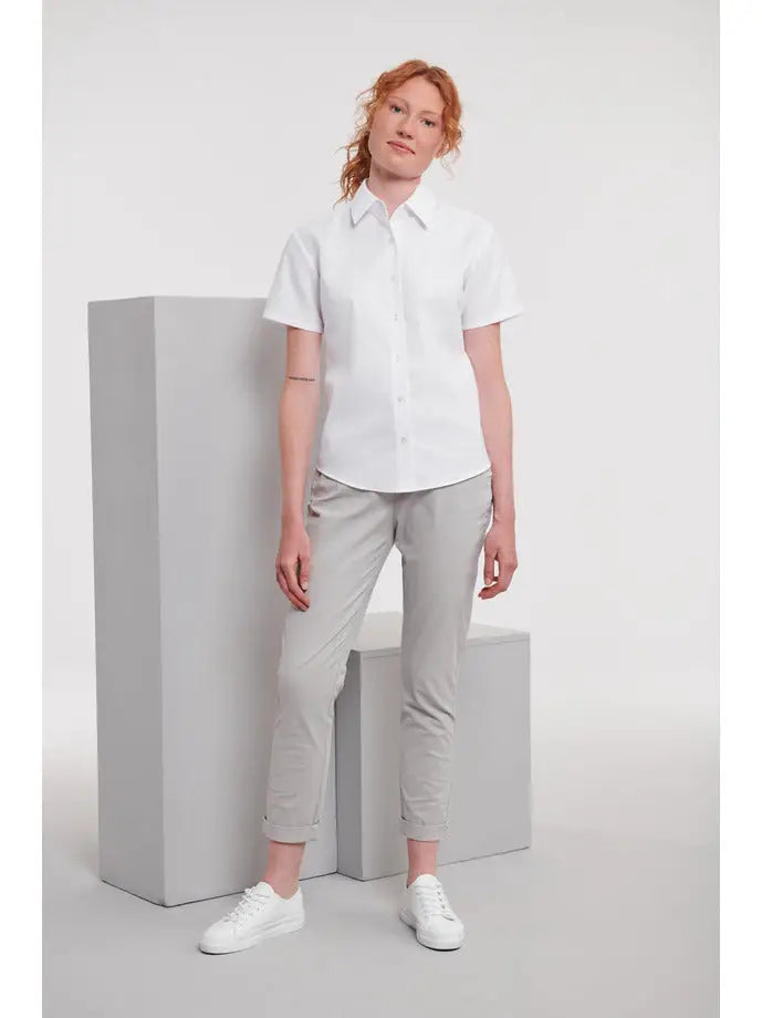 Chemise Oxford à Manches Courtes personnalisable