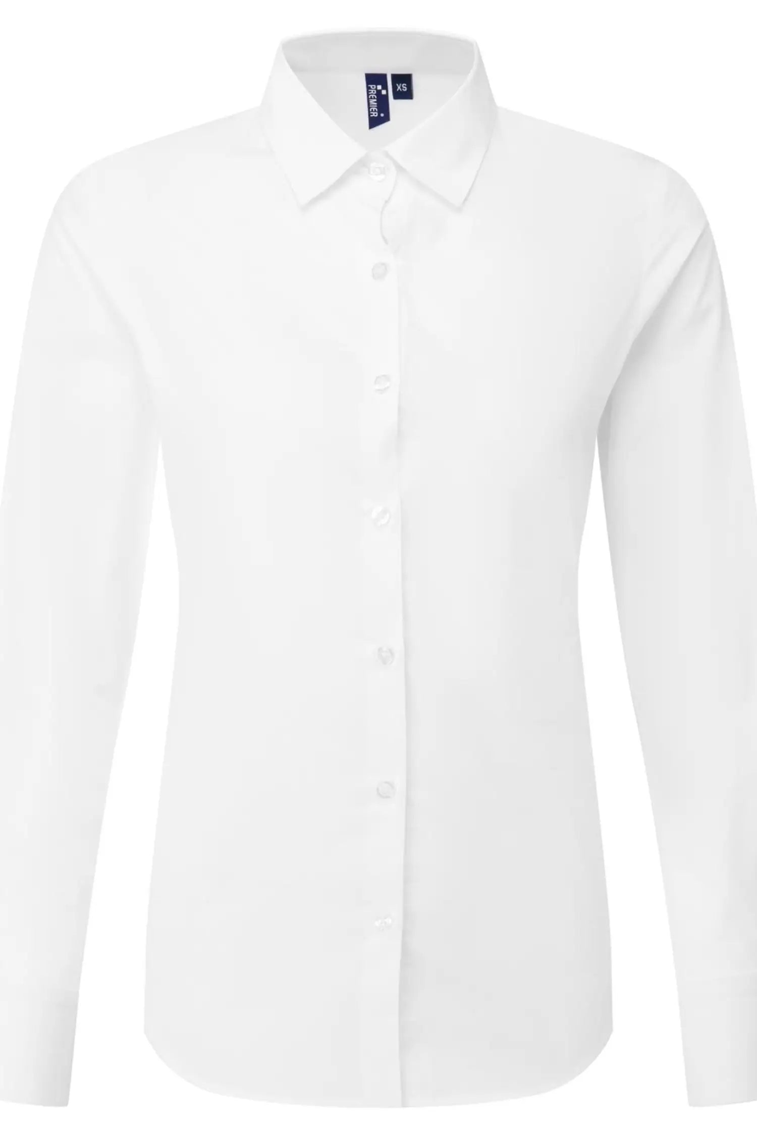 Chemise popeline RECYCLIGHT à manches longues pour femme - Blanc / XS