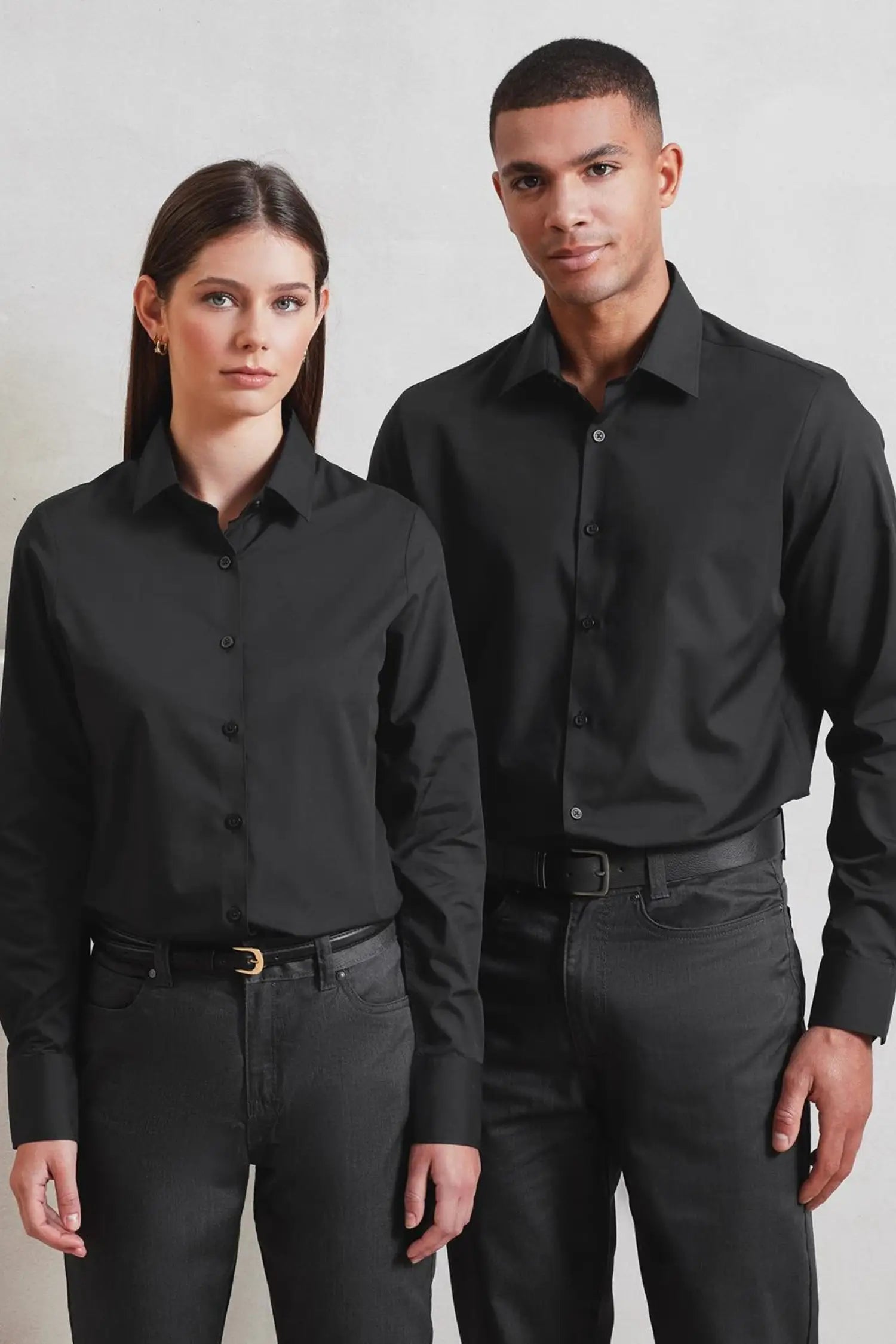 Chemise popeline RECYCLIGHT à manches longues pour homme