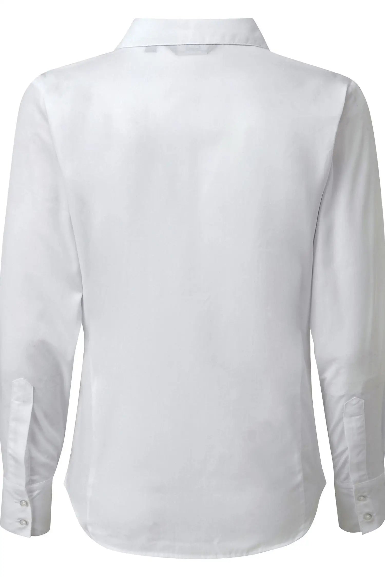 Chemisier popeline à manches longues pour femme