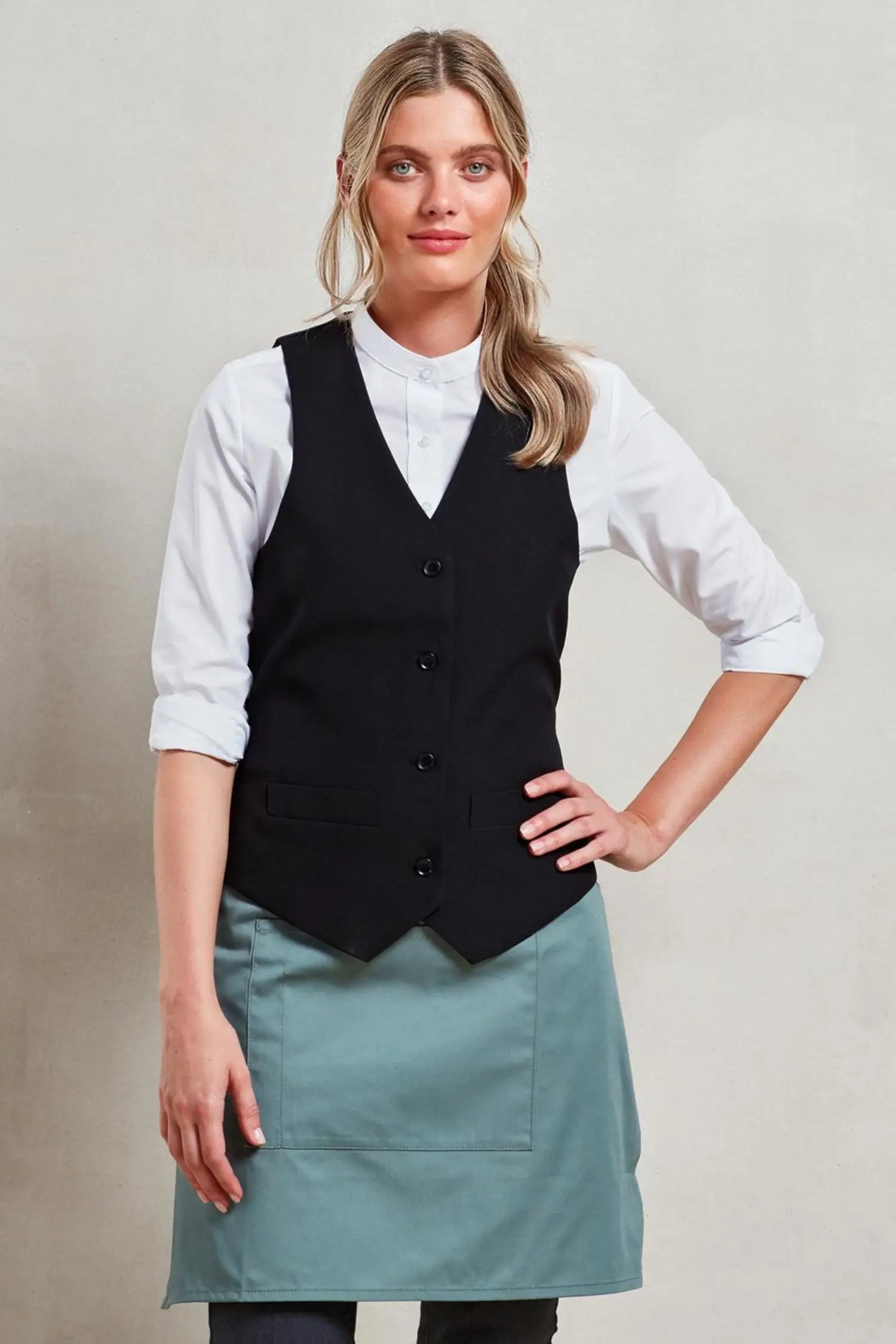 Gilet polyester doublé pour femme