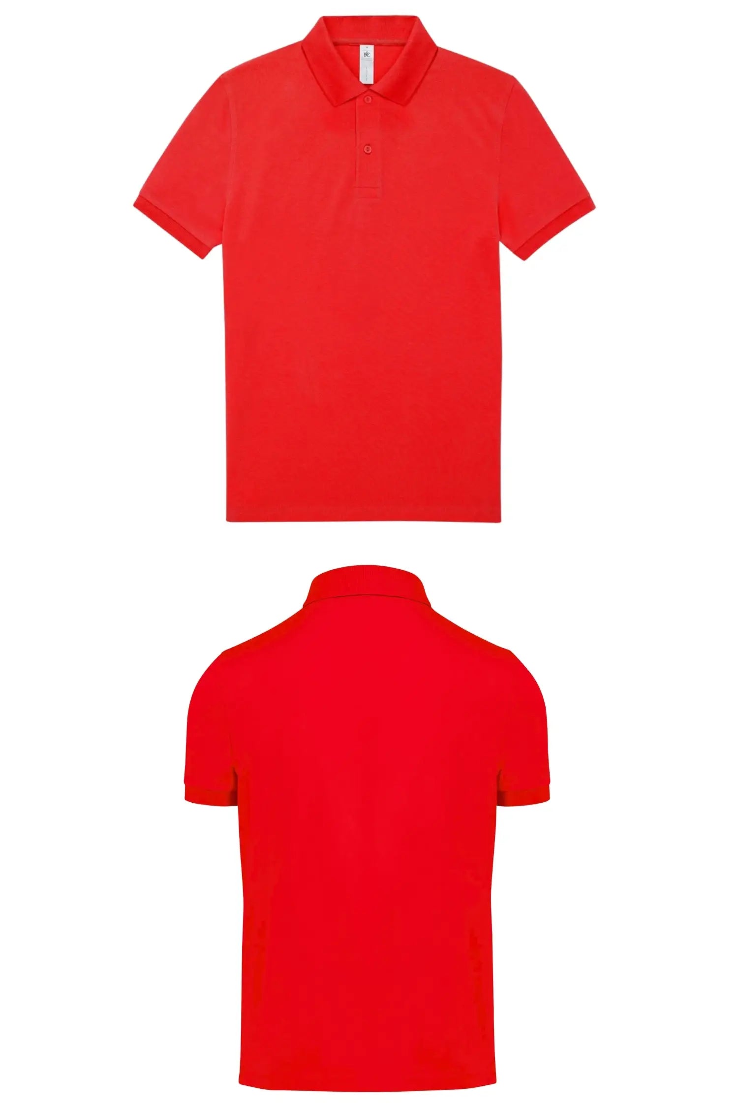 MY POLO personnalisé - Unisexe - manches courtes personnalisable - Rouge / S
