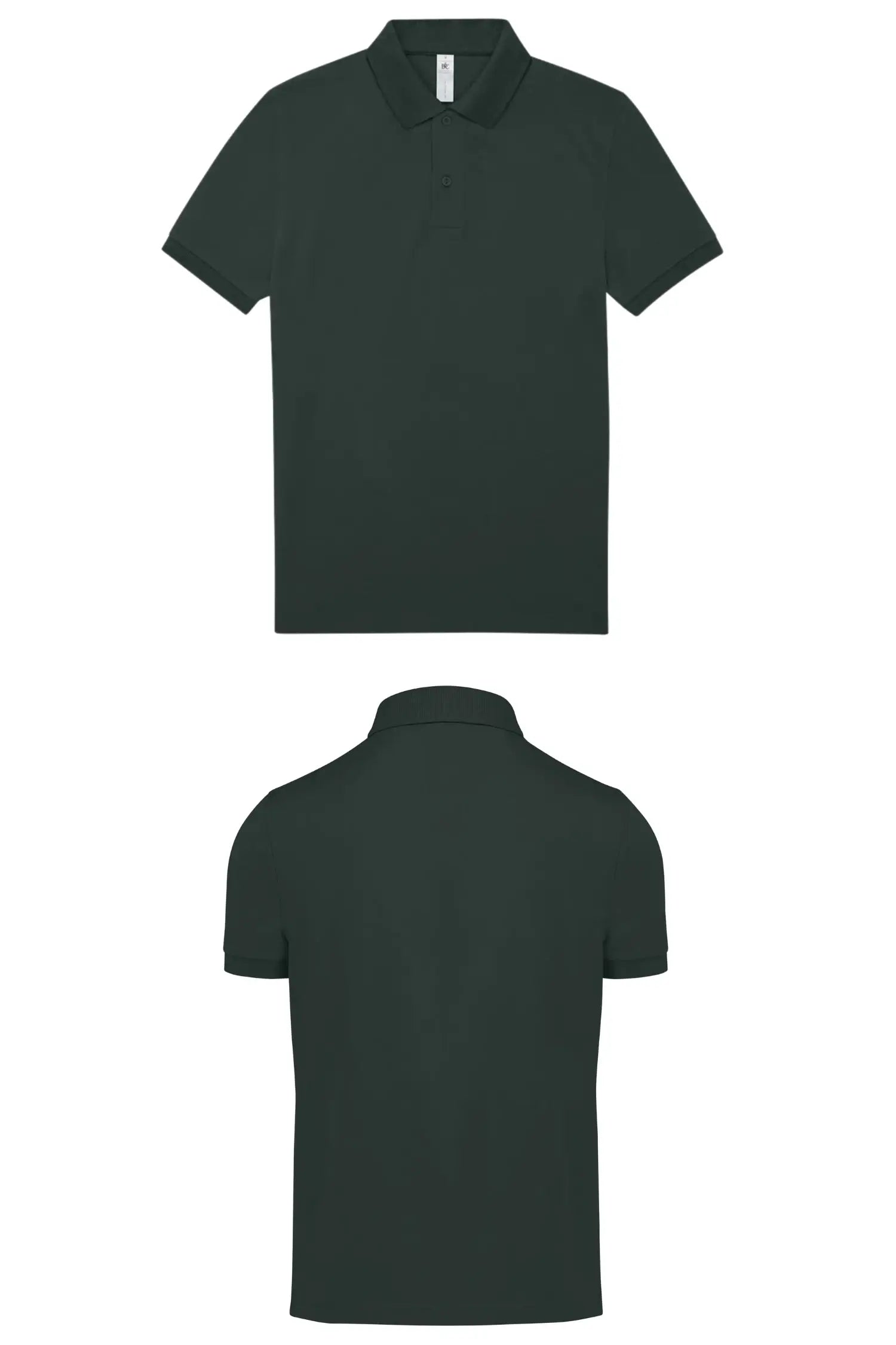 MY POLO personnalisé - Unisexe - manches courtes personnalisable - Vert Forest / S