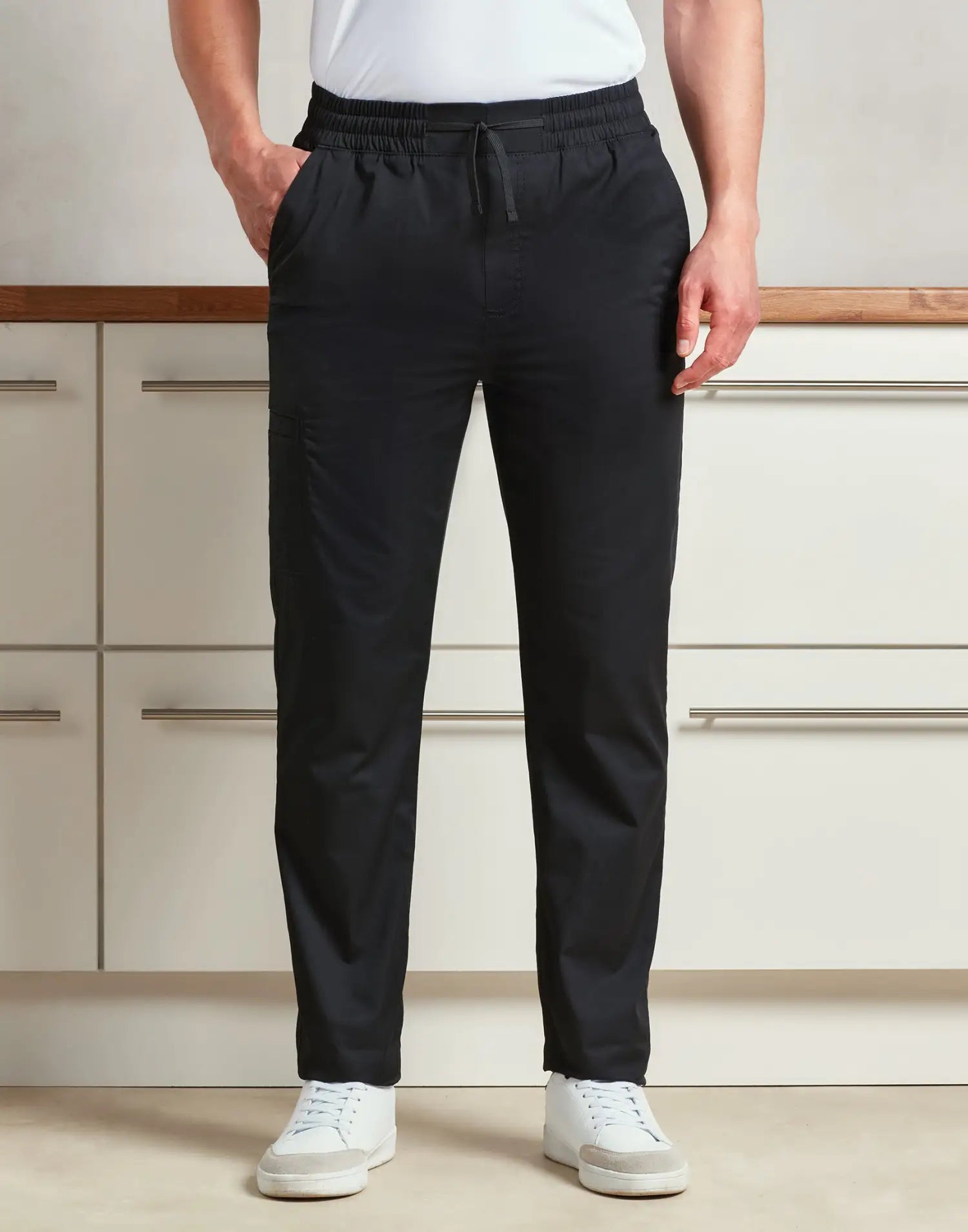 Pack Chef Professionnel – Veste de cuisine à manches longues + Pantalon cargo