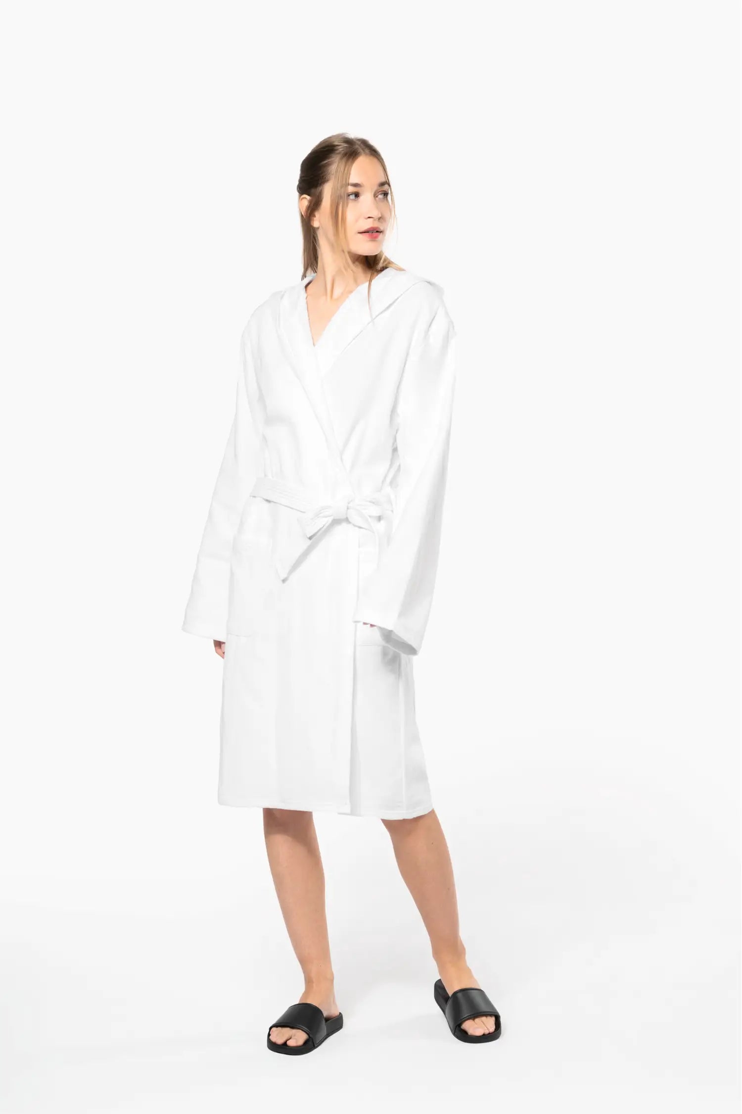 Peignoir de bain à capuche