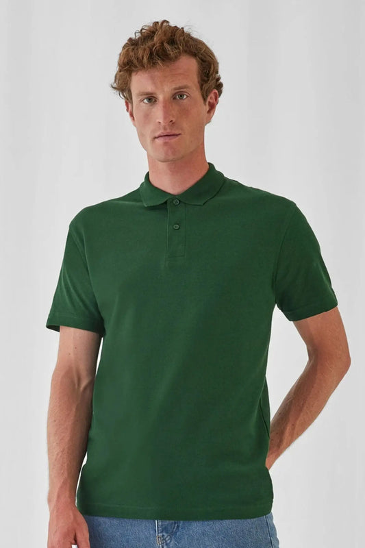 Polo Homme - B&C - ID.001 - 180 g/m² - Vert militaire / XS