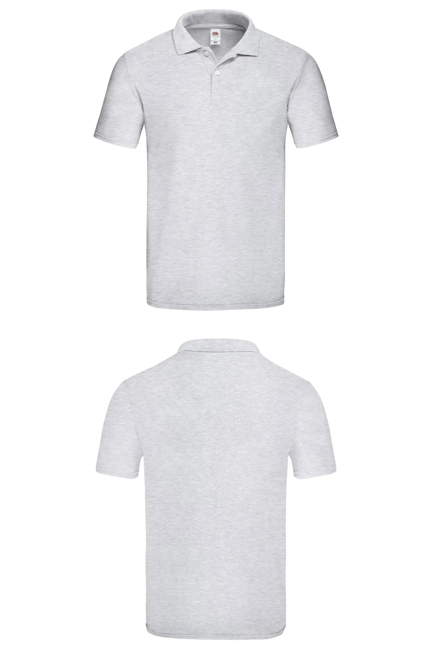 Polo personnalisé unisexe - Fruit of the Loom - Original - Argent / S