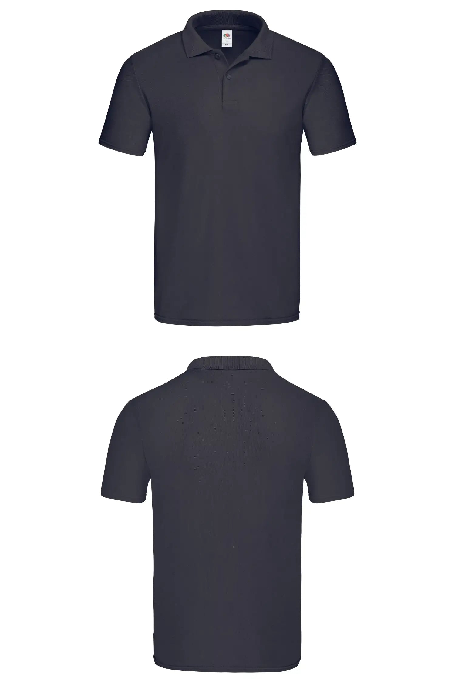 Polo personnalisé unisexe - Fruit of the Loom - Original - Bleu marine / S