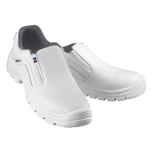 Mocassins de sécurité cuisine S2 BONIX ROBUR Blanc