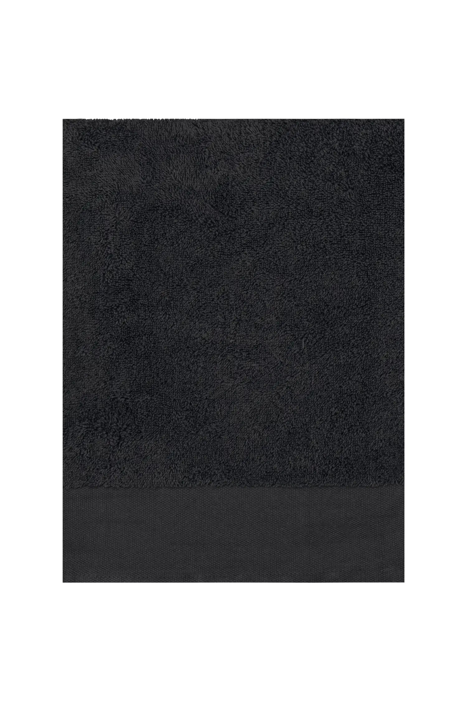 Serviette de bain Bio - Organic (140 x 70 cm) - Noir