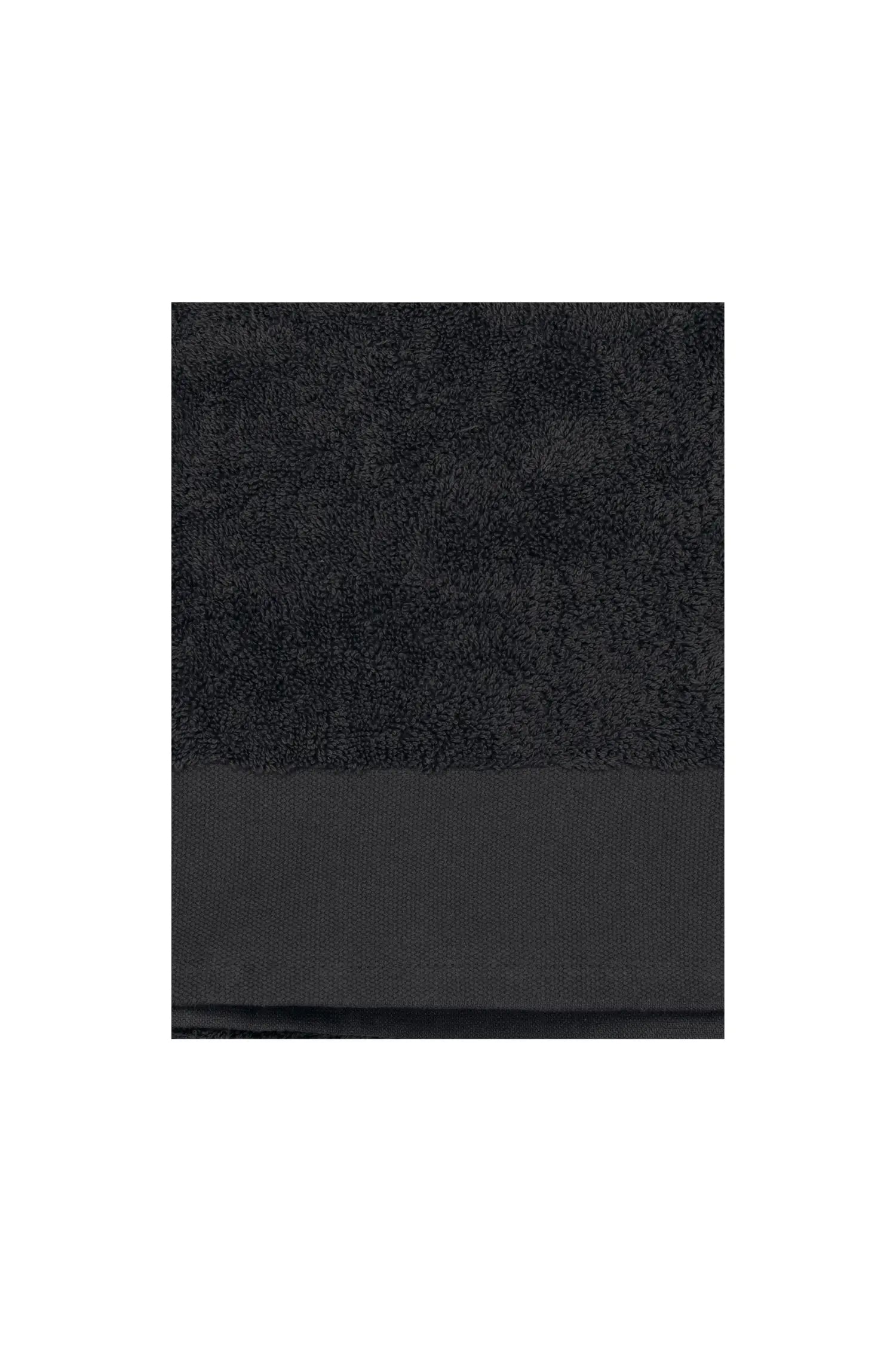 Serviette de toilette Bio - Organic (100 x 50 cm) - Noir