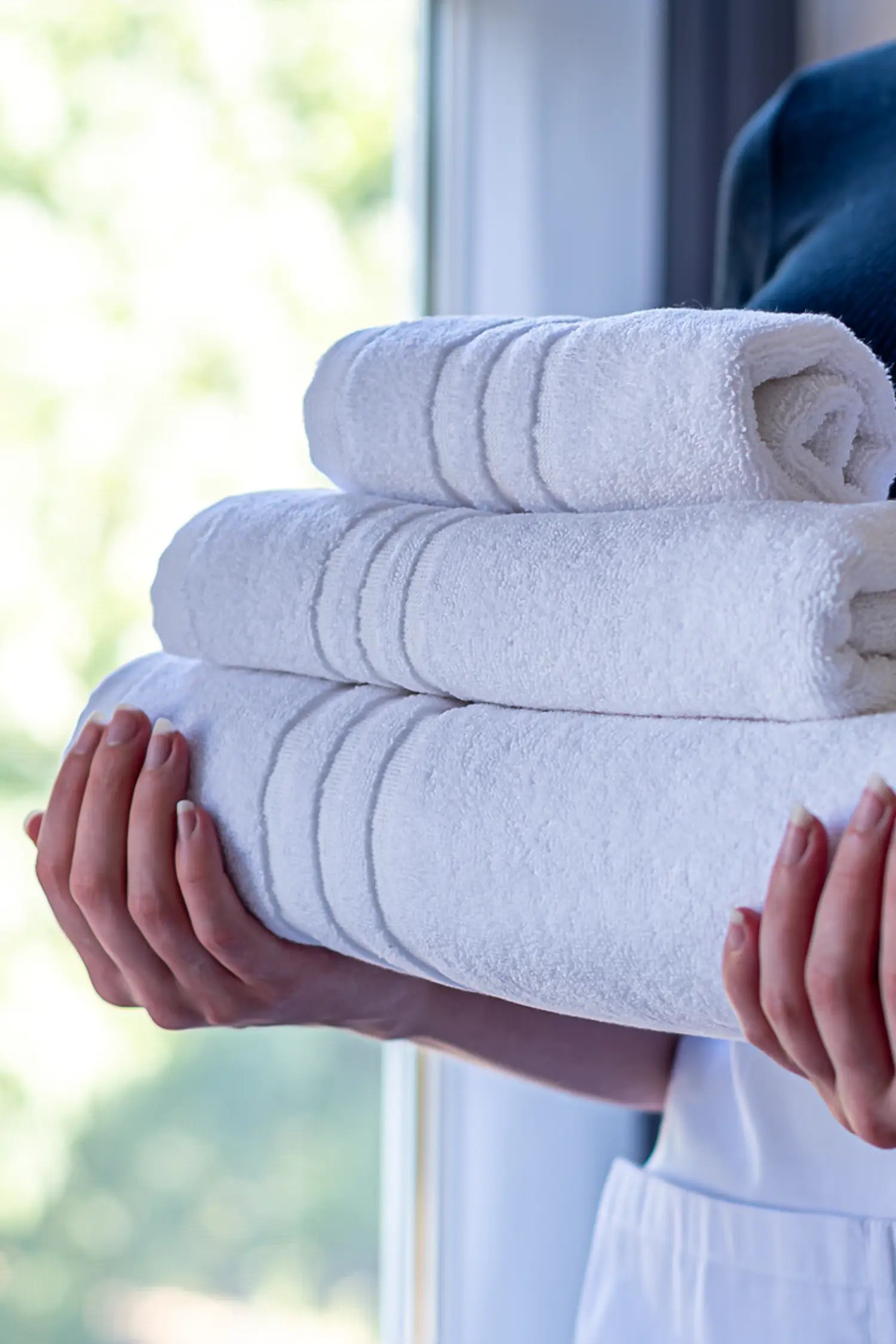 Serviette d’hôtel de haute qualité (3 tailles)