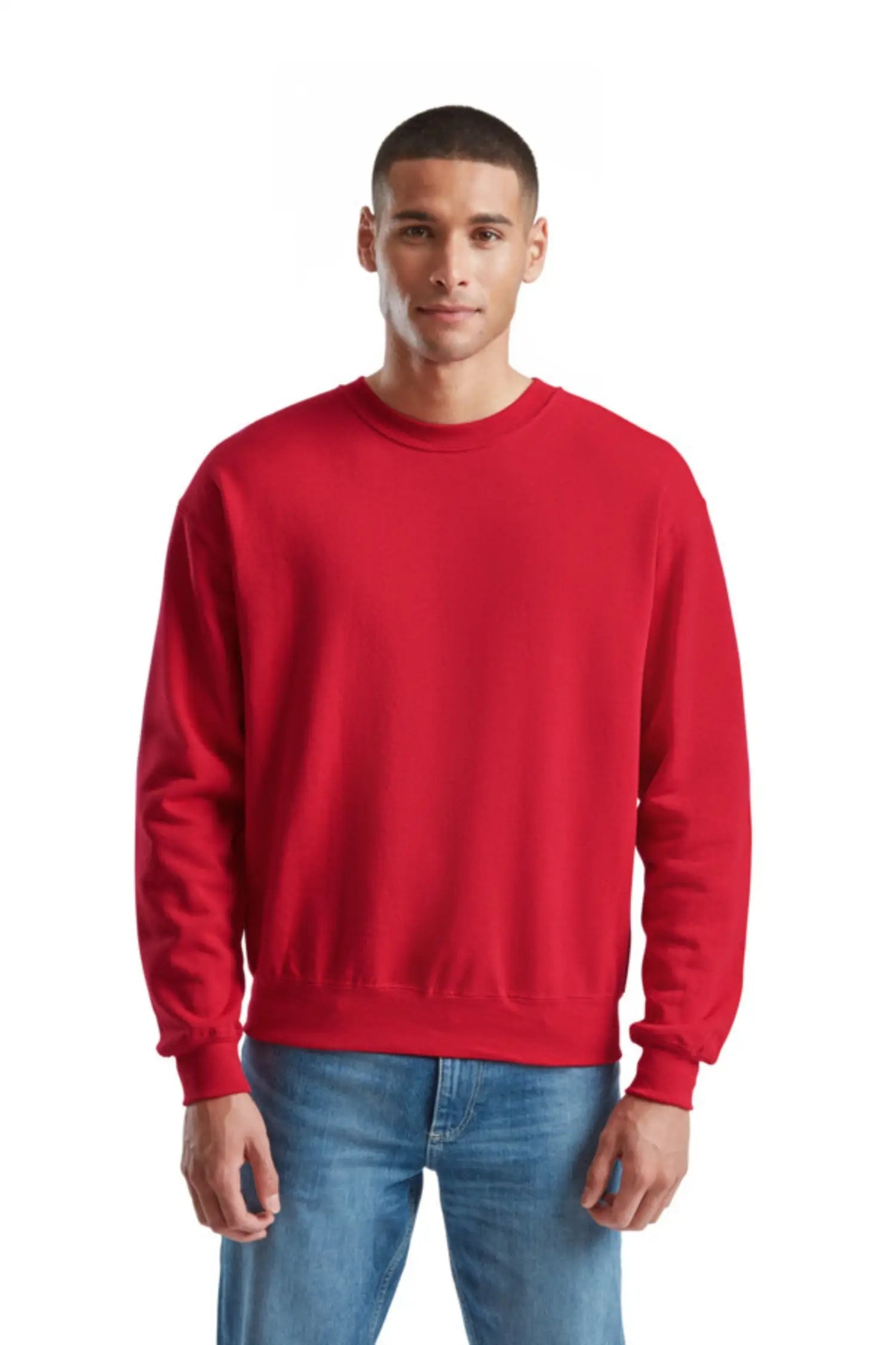 Sweat-shirt Unisex Classic - Fruit of the loom - S / Rouge