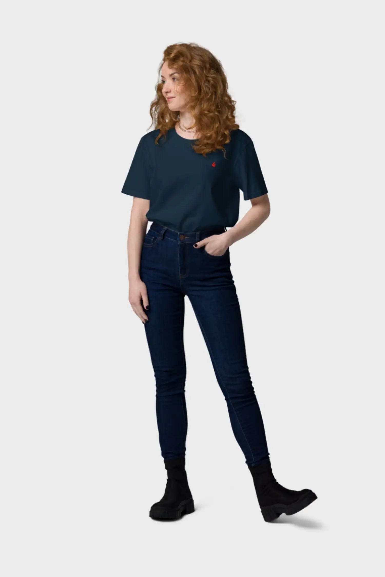 T-shirt flamme by Unichef Unisexe en coton biologique