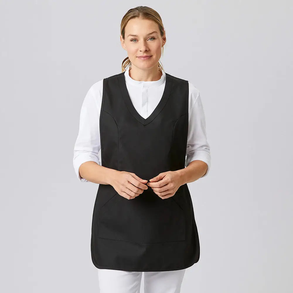 Tablier Chasuble de Cuisine Personnalisable. - Noir / Taille 1