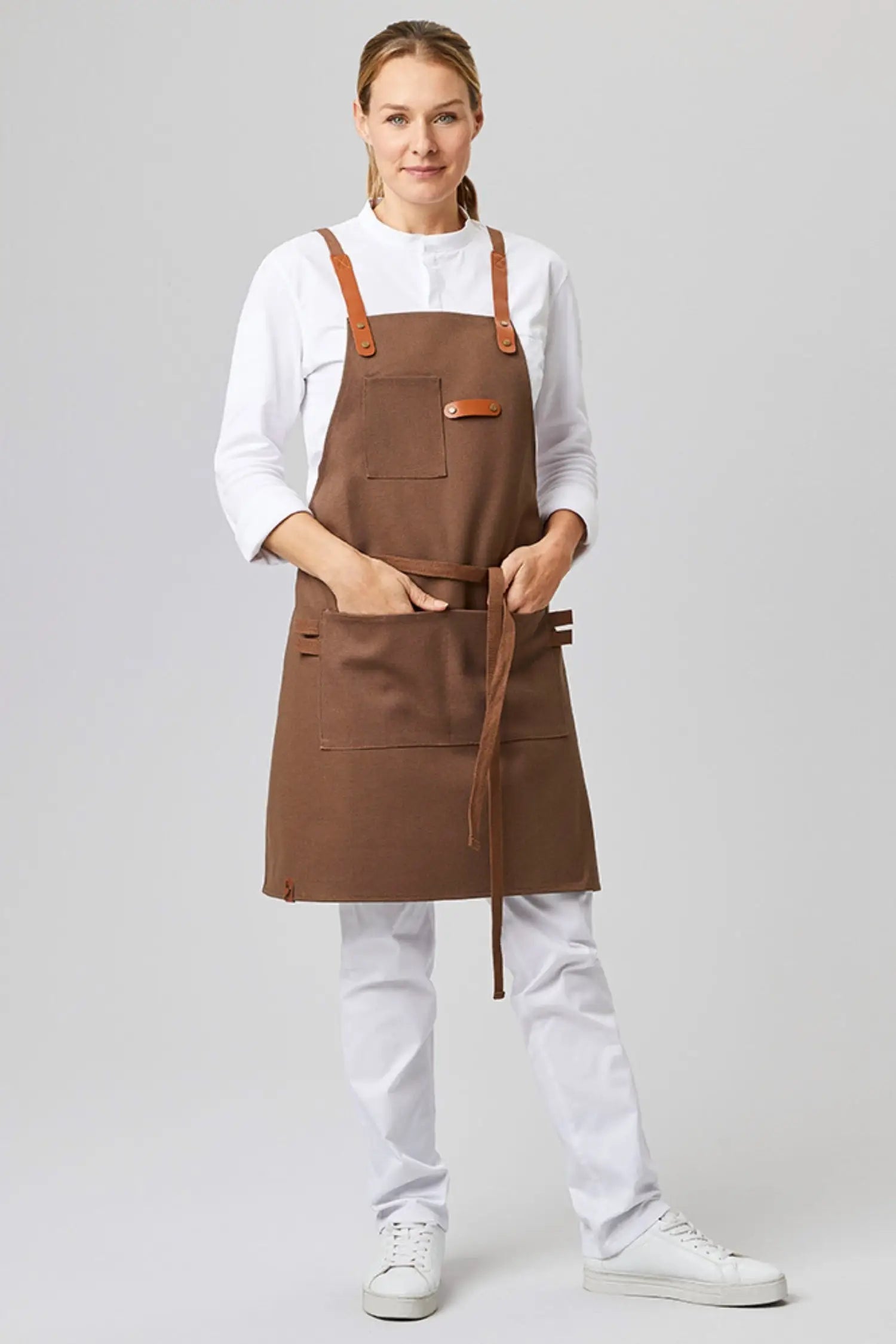Tablier en toile Tablier à bavoir Sangle réglable pour adultes Tablier Tablier en toile Tablier à bavoir Sangle réglable pour adultes Tablier
