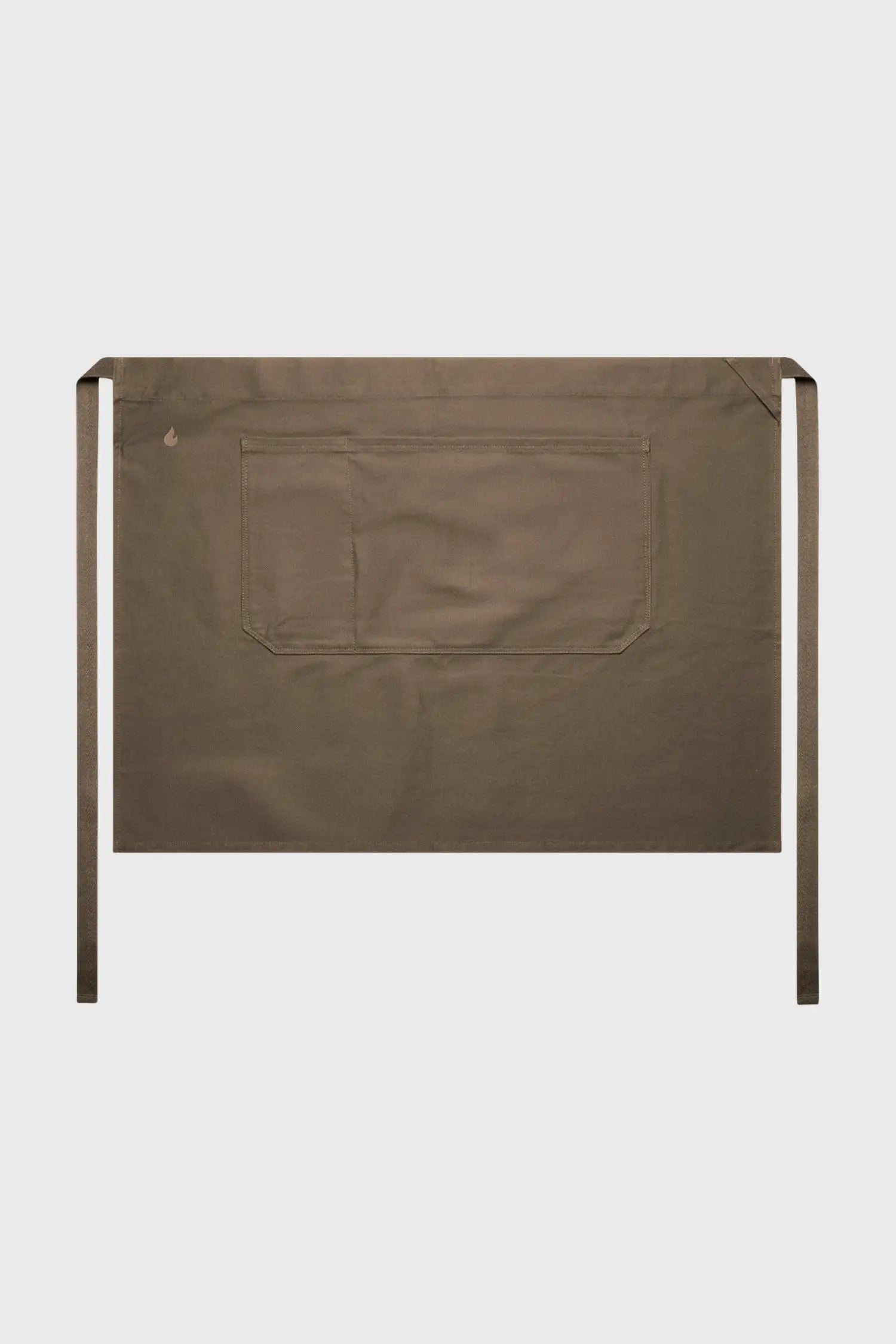 Tablier de cuisine court Flamme – 100% Coton Épais signé Unichef - Coffee