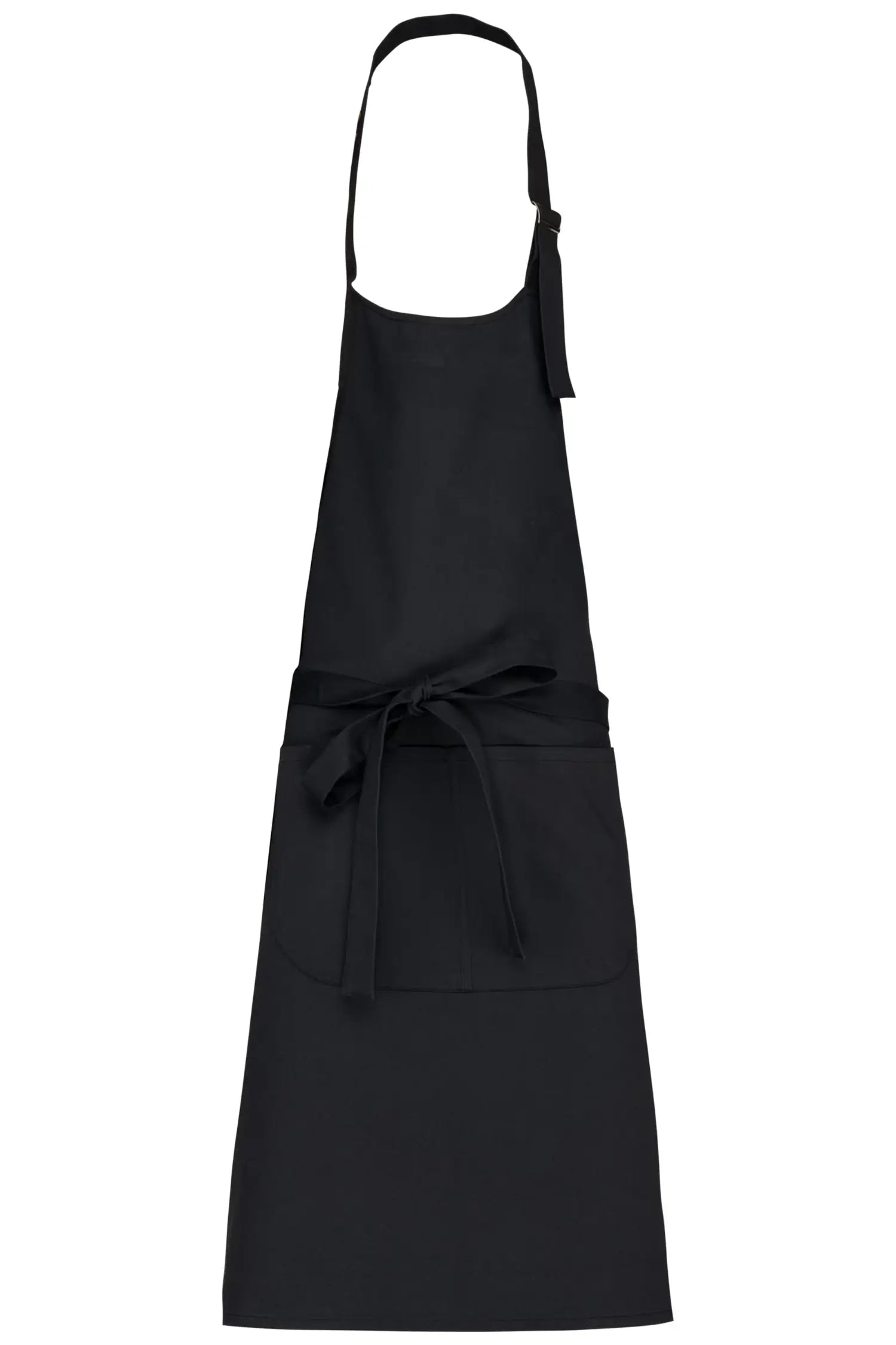 Tablier de cuisine en coton Classique Personnalisé - Noir