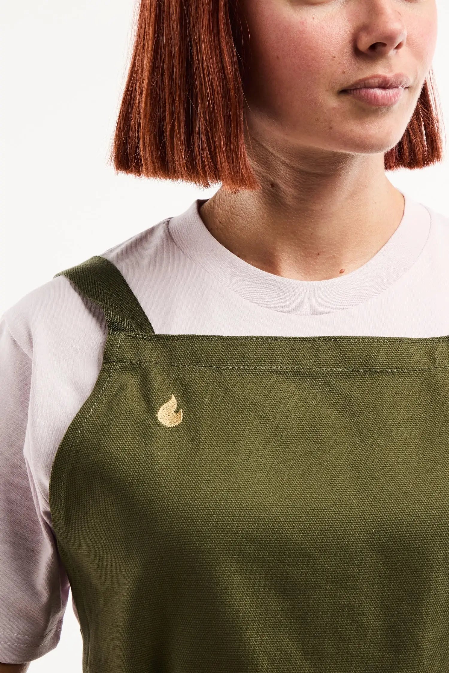 Tablier de cuisine Flamme – 100% Coton Épais signé Unichef